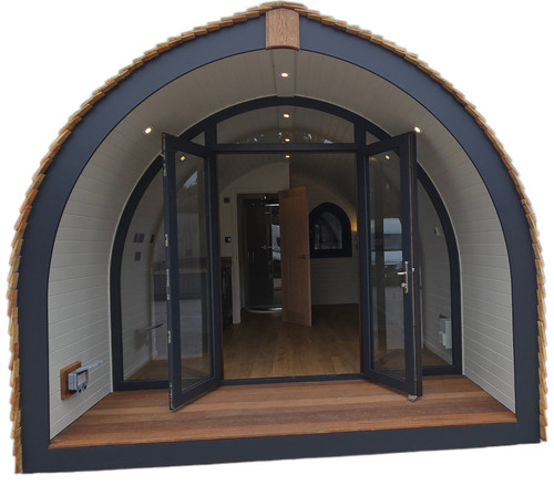 Glamping pod ensuite lodge - glamping,