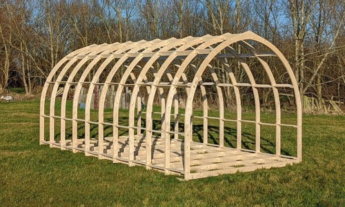 Glamping pod frame - glamping,