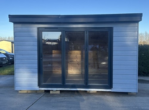 Composite garden room studio - garden,