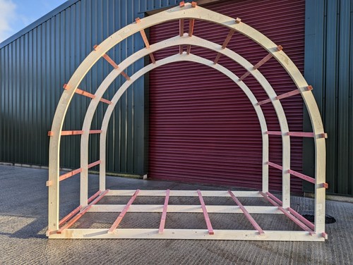 Glamping pod frame arch - glamping, kit
