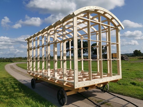 Shepherds hut glamping pod - hut,
