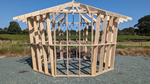 Glamping pod frame kit garden - glamping,