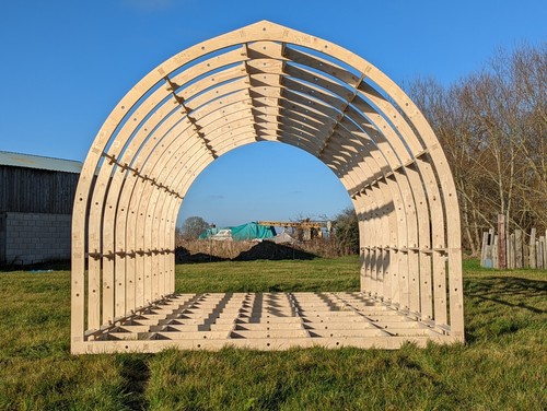 Glamping pod frame kit 95m - glamping,