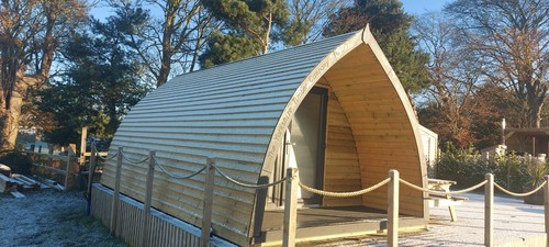 Self build glamping pods - self, /
