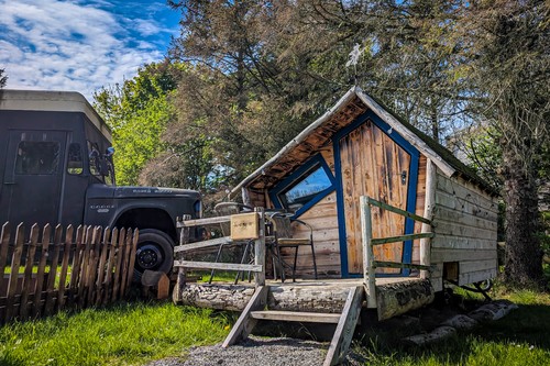 Glamping pod wooden cabin - |, |