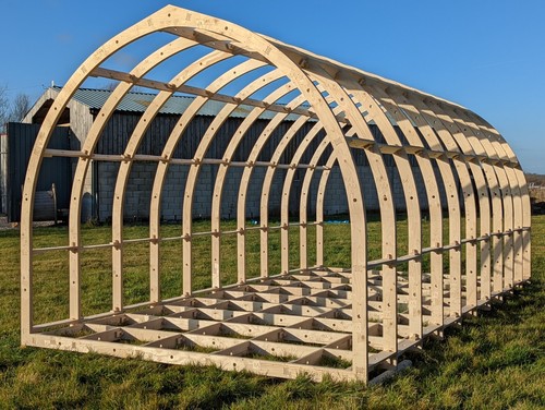 Glamping pod frame kit - glamping, 4.2m