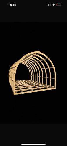 Glamping pod frame kit - glamping,